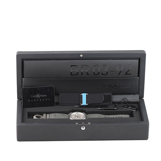 Bell and Ross BR03-92 BR0392-GR-ST/SCA Image 5